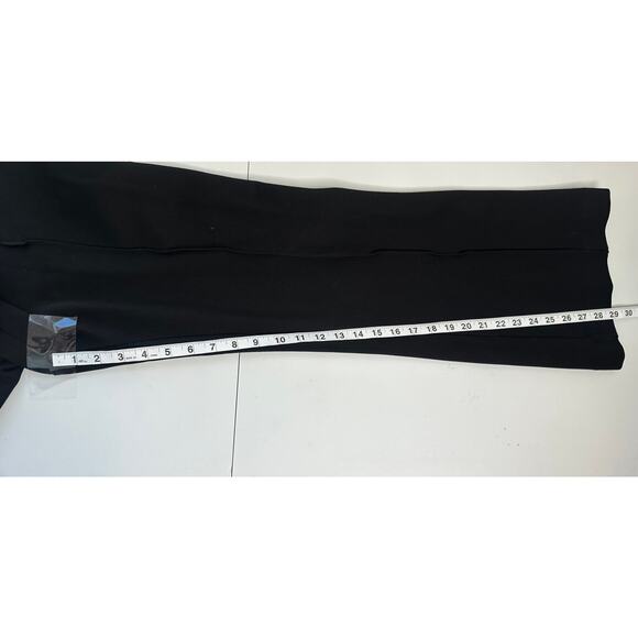 NYDJ Sculpt-Her Black Flare Leg Pants Pull On Ponte Office Workwear Business M - Picture 6 of 9